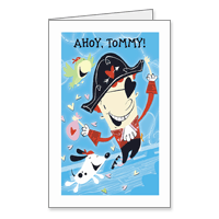 Ahoy, Grandson! Printable Valentines Day Cards for Grandchild