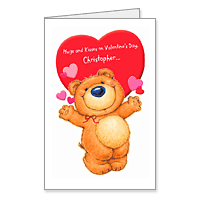 Hugs and Kisses Printable Valentines Day Cards for Kids