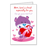 A Valentine Treat Printable Valentines Day Cards for Parents