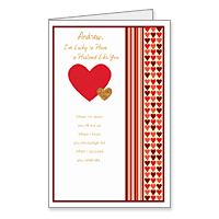 Lucky To Have You Printable Romantic Valentines Day Cards