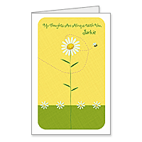 My Thoughts Are with You Printable Care & Concern Get Well Cards