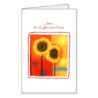 I'm Glad You're My Friend Printable Thinking of You Cards for Friends