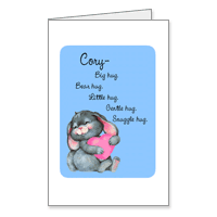 Any Kind of Hug You Want Printable Just Because Cards for Kids