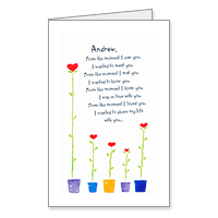 From the First Moment Printable Loving You Cards