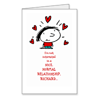 Not Quite Normal Printable Cute Love Cards