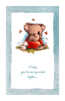 Again and Again Printable Card
