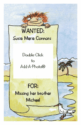 My Most-Wanted List<br>Add-a-Photo Printable Card