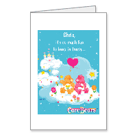 Keeping in Touch Printable Care Bears Friendship Cards