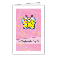 Just Saying Hello Printable Saying Hi Cards