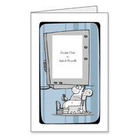 Nothing Good on TV? Add-a-Photo Printable Funny Just Because Cards