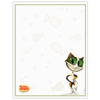 Dander's Up Printable Just Because Stationery