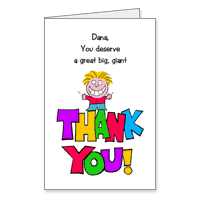You Deserve Thanks Printable Thank You for Volunteering Cards