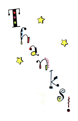 Thanks! Printable Card
