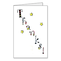 Thanks! Printable Thank You Cards for Caregiver