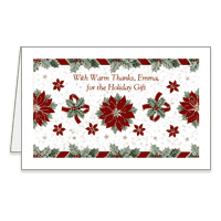 Wonderful Holiday Gift Printable Holiday Thank You Cards