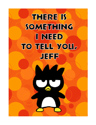 Something to Say Printable Card