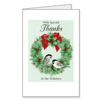 Special Holiday Thanks Printable New Year Thank You Cards