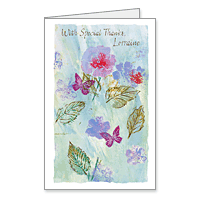 With Special Thanks Printable Thank You Cards