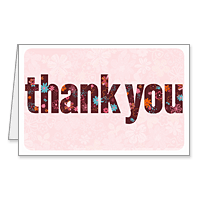 Thank You! Printable Thank You Cards