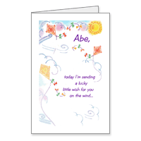 A Wish on the Wind Printable Thinking of You Cards