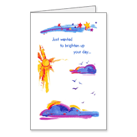 To Brighten Up Your Day Printable Just Because Christian Cards