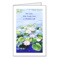 Asking God to Bless You Printable Just Because Christian Cards