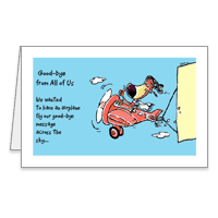 All We Could Afford Printable Good Bye Cards for the Workplace