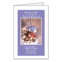 A Wonderful Son and Daughter-in-Law Printable Anniversary Cards for Children
