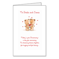 Love Found Both of You Printable Anniversary Cards for Couples