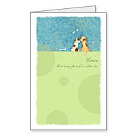 No Place I'd Rather Be Printable Anniversary Cards for Each Other