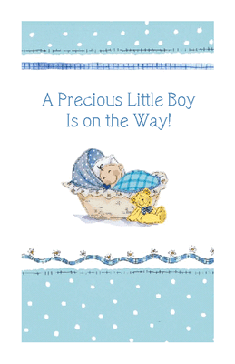 Shower for Baby Boy Invitation - Baby Shower Printable Card | American