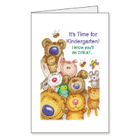 Kindergarten Greatness Printable Back To Preschool & Kindergarten Cards