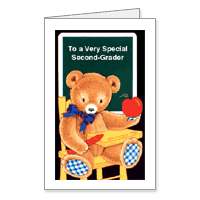 Special Second-Grader Printable Back To Elementary School Cards