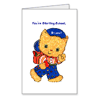Starting School Printable Encouragement Cards for Students