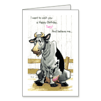 No Bull! Printable Funny Birthday Cards for Anyone