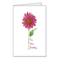 A Short but Sweet Wish Printable Birthday Cards for Her
