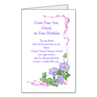 How Much You Mean to Me Printable Birthday Cards for Mother
