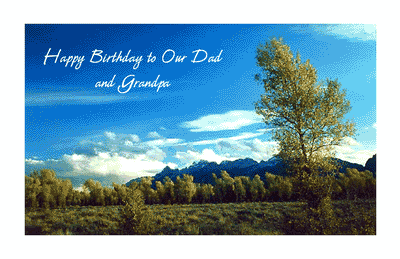 our dad and grandpa greeting card happy birthday grandpa birthday card printable