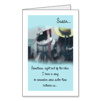 Always a Part of Me Printable Birthday Cards for Sister