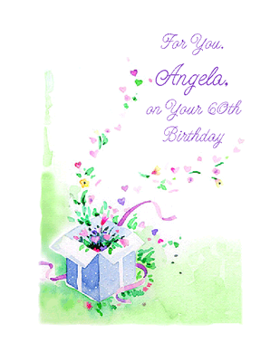 Printing Postcards on Your 60th Birthday Printable Card Blue Mountain
