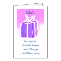 A Mother's Gifts Printable Birthday Cards for Mother