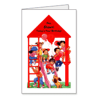 Filled with Fun Printable Just for Kids Birthday Cards