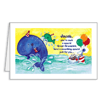 Great-Grandchild Printable Birthday Cards for Grandson