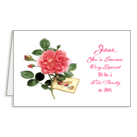 Like Family to Me Printable Milestone Birthday Cards for Special People