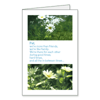 We're Like Family Printable Birthday Cards for Friends