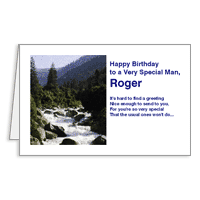 Close in Thought All Year Printable Birthday Cards for Him