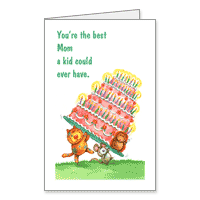 Best Mom Printable Birthday Cards for Mother