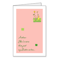 Special Sister-in-Law Printable Birthday Cards for In-Laws