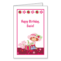 One Year Sweeter Printable Just for Kids Birthday Cards for Girls