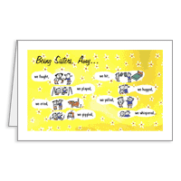 Best Friends Printable Birthday Cards for Sister